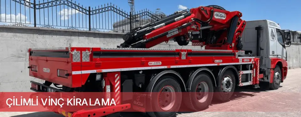 Çilimli İlçemi Vinç Kiralama